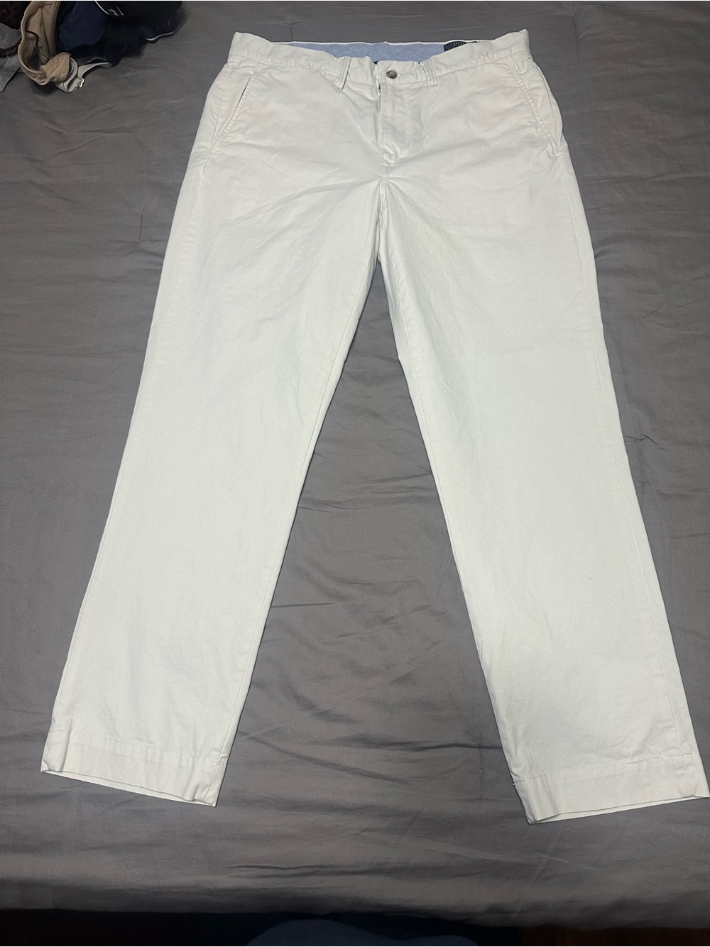 Men’s Polo Ralph Lauren White Calssic Fit Chino Jeans Size 34/30